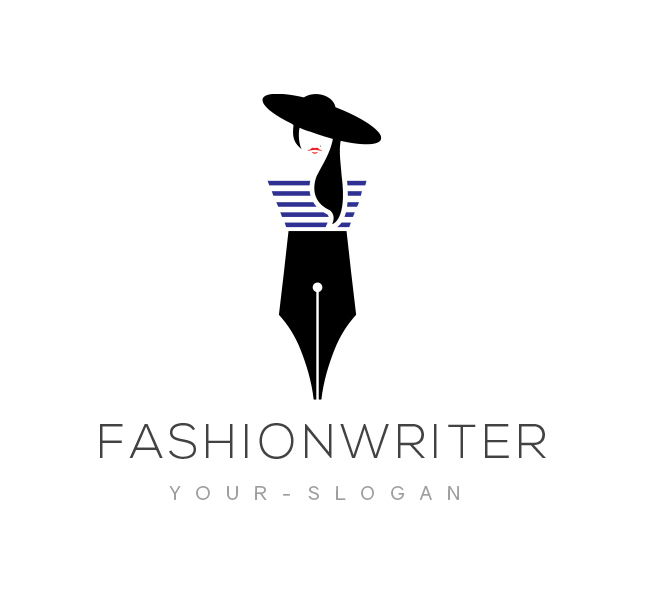 Fashion Writer Logo & Business Card Template - The Design Love