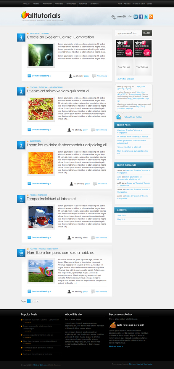 wp alltuts theme