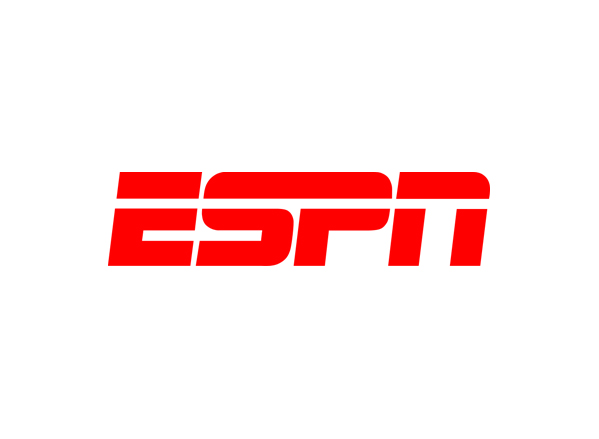 Red famous logos ESPN