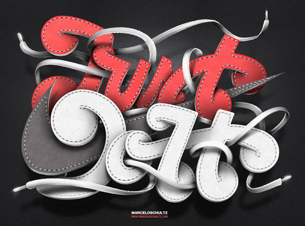 Nike Just Do It- Experimental-Typography
