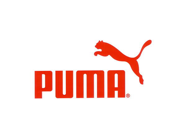 Red famous logos Puma