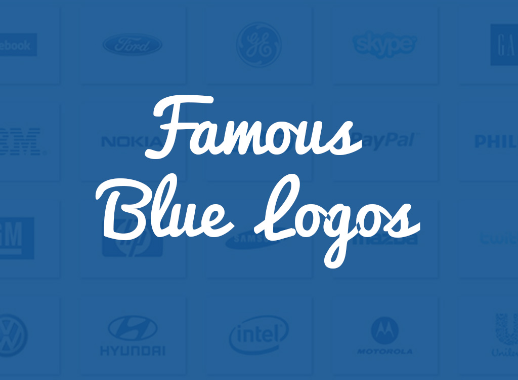 blue logos famous