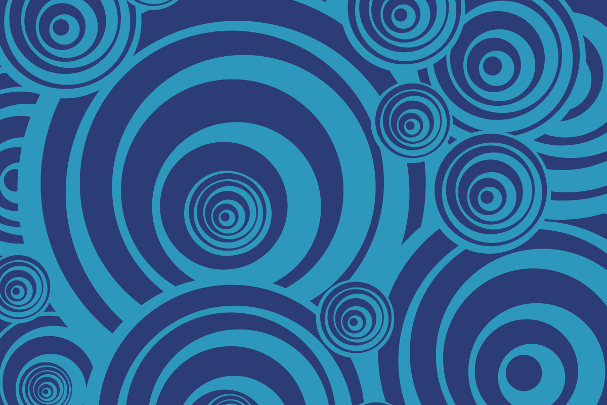 Freebie: Blue Retro Vector Background