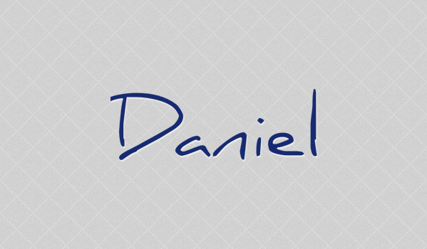 free-hand-written-font-Daniel