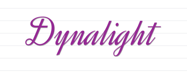 calligraphy fonts - Dynalight free font