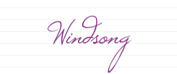 calligraphy fonts - Windsong free font