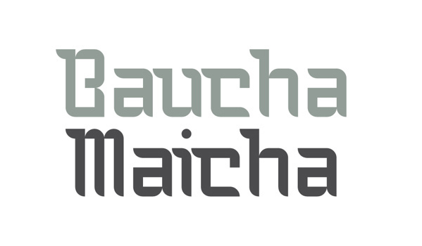 stylish font Bauchaomaicha