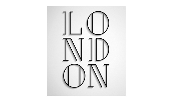 stylish font London