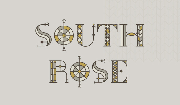stylish font South Rose