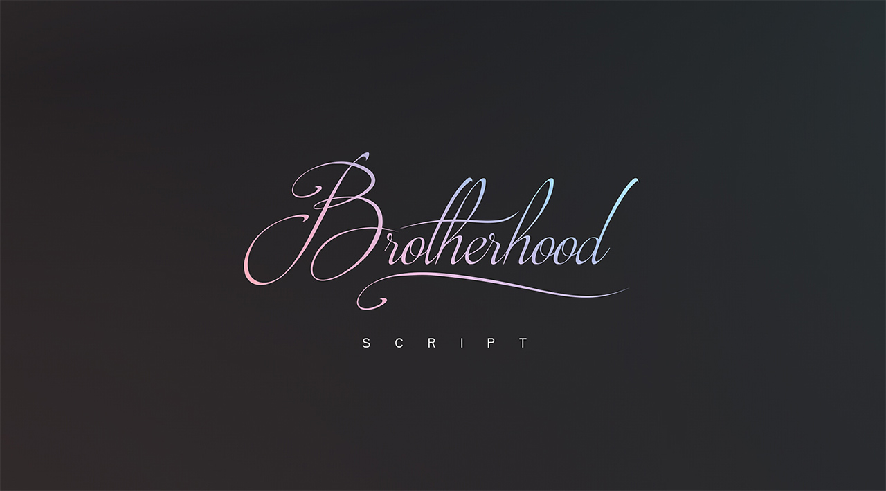 top-cursive-fonts-Brotherhood-Script-Font