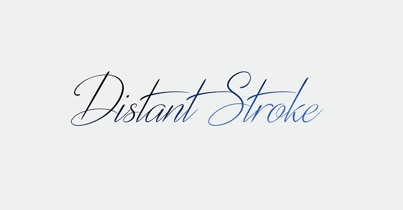 top-cursive-fonts-Distant-Stroke-Font-Family