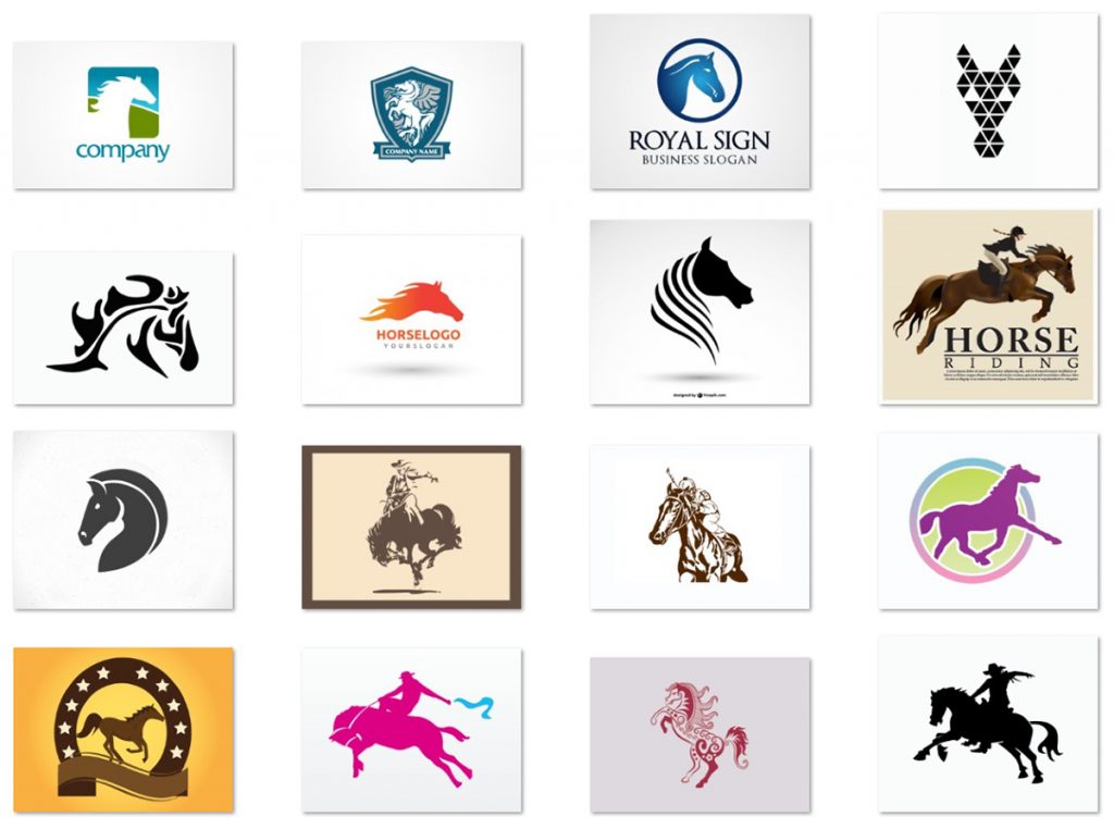 18-free-vector-horse-logos-for-start-ups