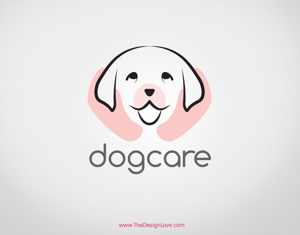 free-vector-logo-for-dog-care-start-up