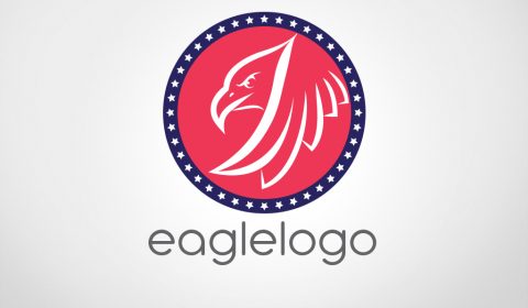 Free Vector Eagle Logo for Start Up