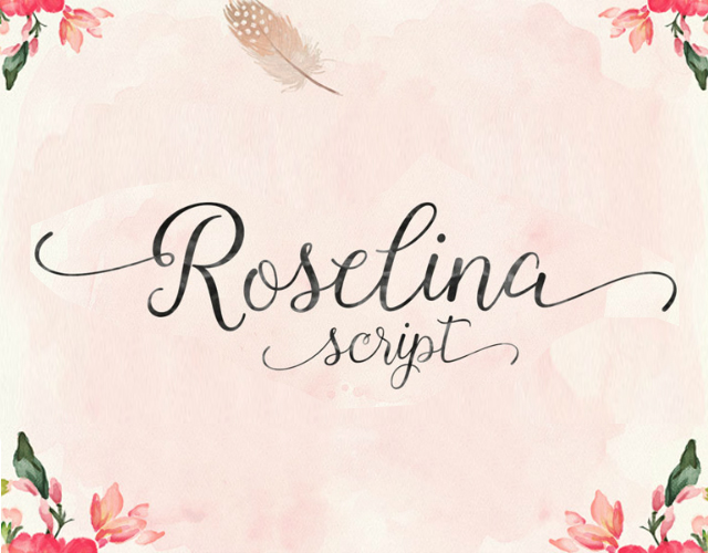 top-30-free-stylish-fonts-to-download-roselina-script