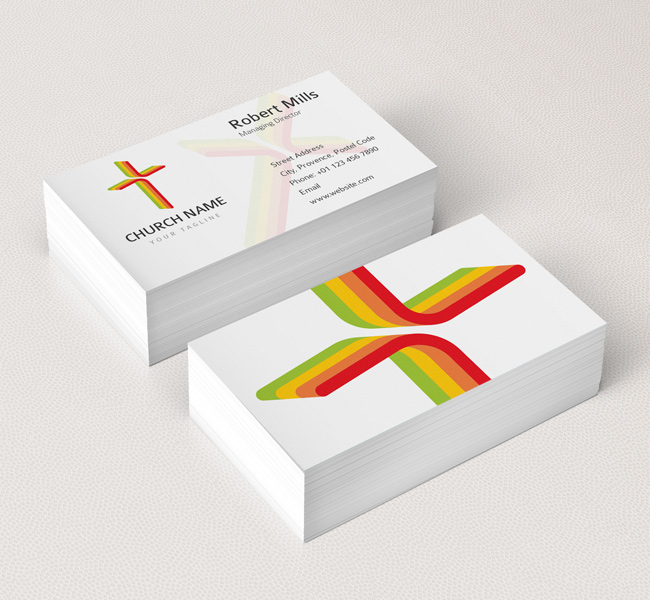 002-Church-Cross-Logo-Business-Card-Template-01