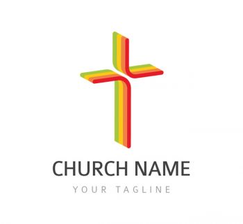 Church Cross Logo & Bcard Template
