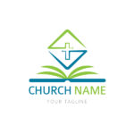 006-Church-Logo-with-Bible-Template-03