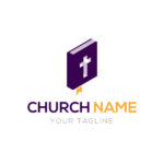 009-Church-Logo-with-Bible-Template-06
