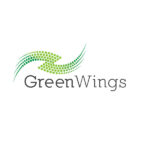 011-Green-Wings-Logo-Template
