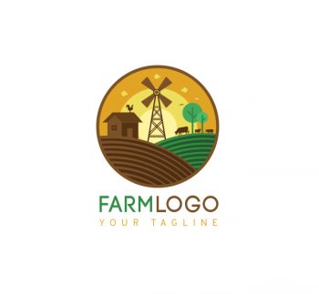 Farm Logo & Business Card Template