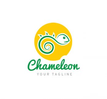 Chameleon Logo & Business Card Template