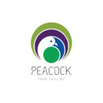 022-Peacock-Logo-Template