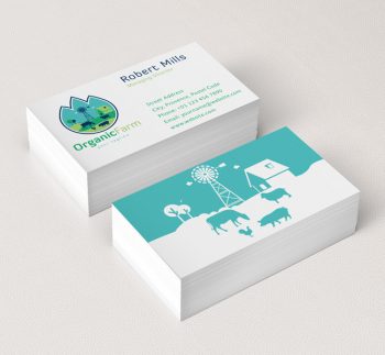Organic-Farm-Logo-&-Business-Card-Template