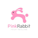 Pink-Rabbit-Logo-Template
