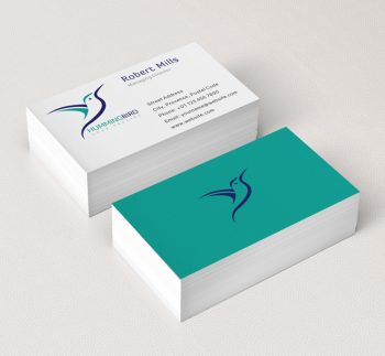 037--Humming-Bird-Logo-&-Business-Card-Template