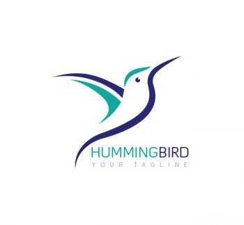 Humming Bird Logo & Business Card Template