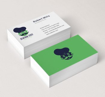 037-Seafood-Chef-Logo-&-Business-Card-Template