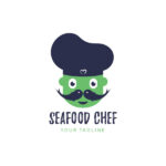 Seafood-Chef-Logo-Template