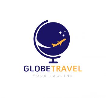 Globe Travel Logo & Business Card Template