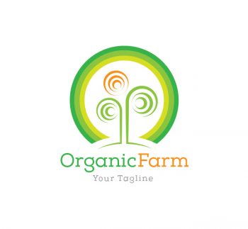 Organic Farming Logo & Business Card Template