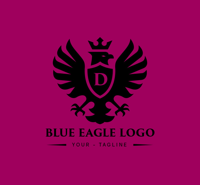 064-Blue-Eagle-Logo-Template_B