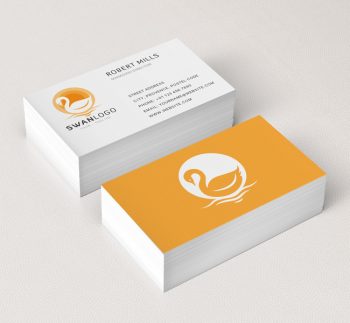 073-The-Swan-Logo-&-Business-Card-Template