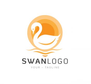 The Swan Logo & Business Card Template