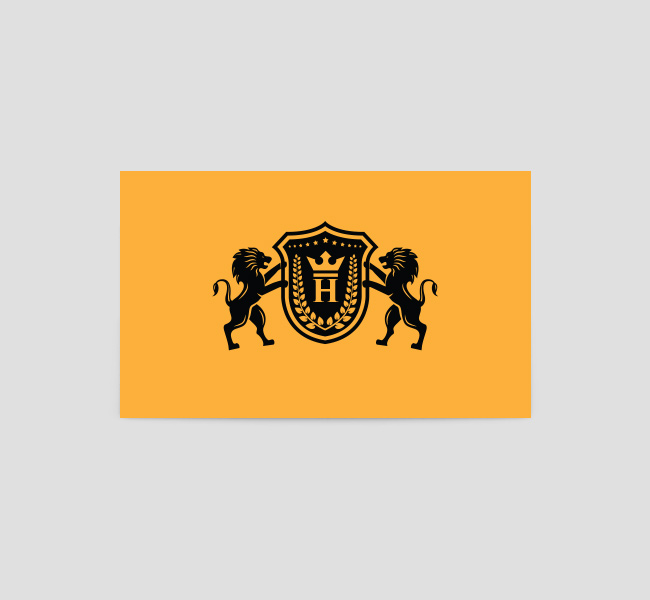 Lion-Crest-with-Crown-Business-Card-Template-Back