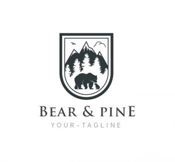 Bear Logo & Business Card Template