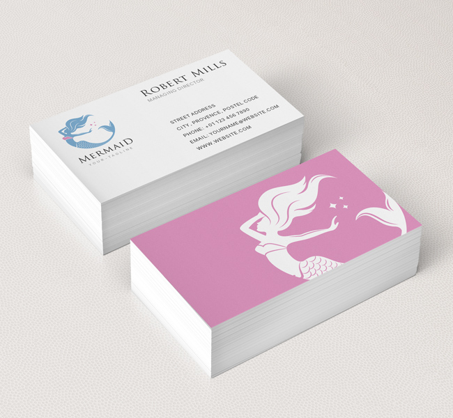 Mermaid-Business-Card-Mockup