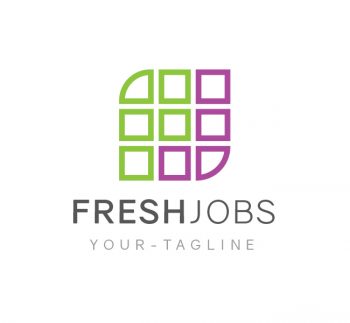 Fresh Jobs Logo & Business Card Template