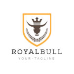 Bull-Crest-Logo-Template