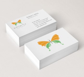 Butterfly-Business-Card-Mockup