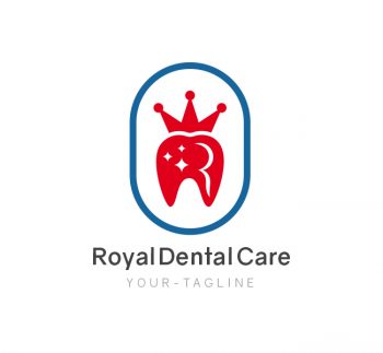 Royal Dental Care Logo & Business Card Template