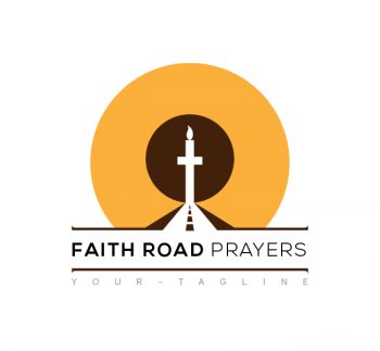 Faith Road Prayers Logo & Business Card Template