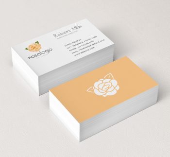 Rose-Business-Card-Mockup