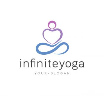 Infinite Yoga Logo & Business Card Template