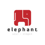 Minimal-Elephant-Logo-Template