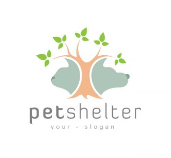 Pet Tree Logo & Business Card Template